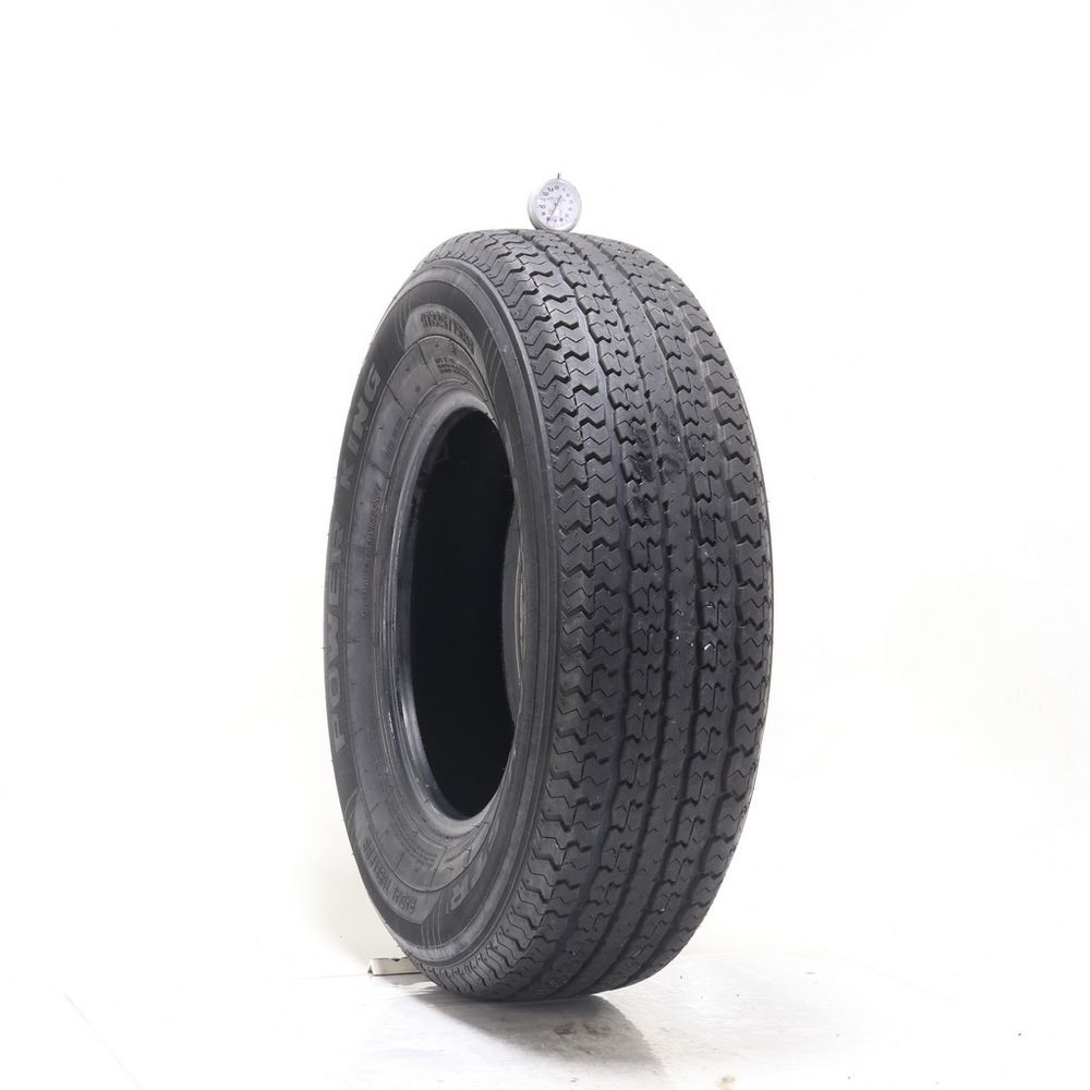 Set of (2) Used ST 225/75R15 Power King Towmax STR II 117/112L E - 7-7.5/32 - Image 4