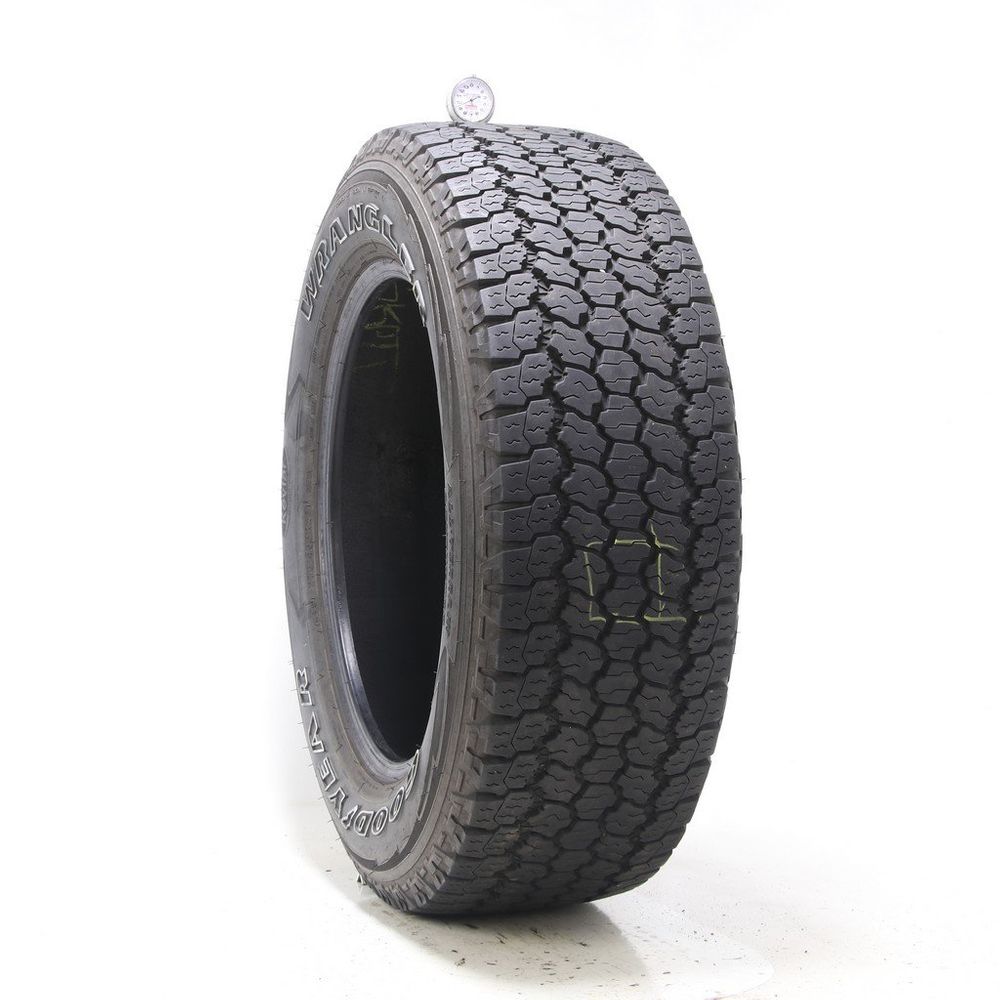 Set of (2) Used 275/60R20 Goodyear Wrangler All-Terrain Adventure Kevlar 115T - 9.5-11/32 - Image 1