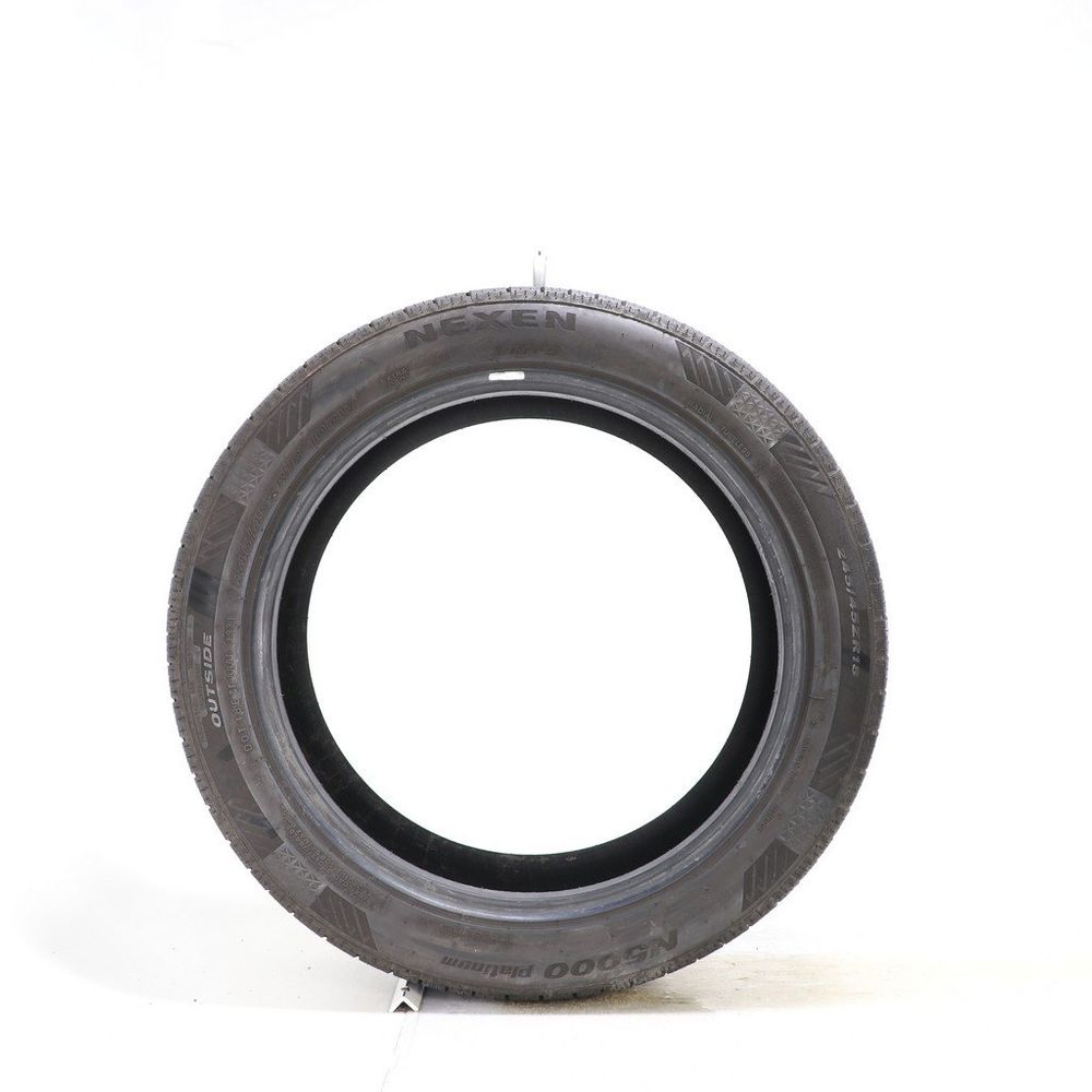Set of (2) Used 245/45ZR18 Nexen N5000 Platinum 100W - 7.5-8/32 - Image 3