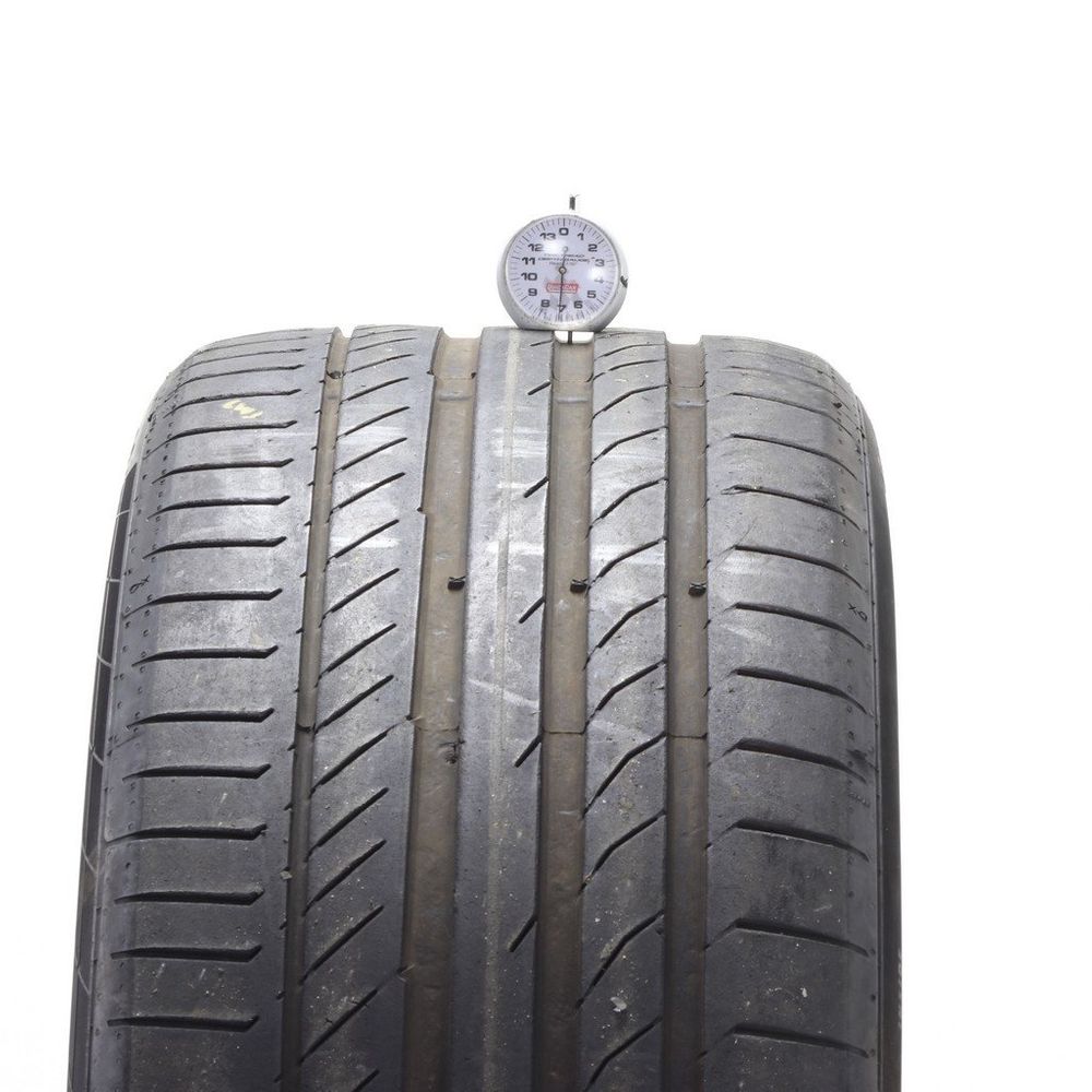 Used 285/40ZR22 Continental ContiSportContact 5P MO 106Y - 7/32 - Image 2