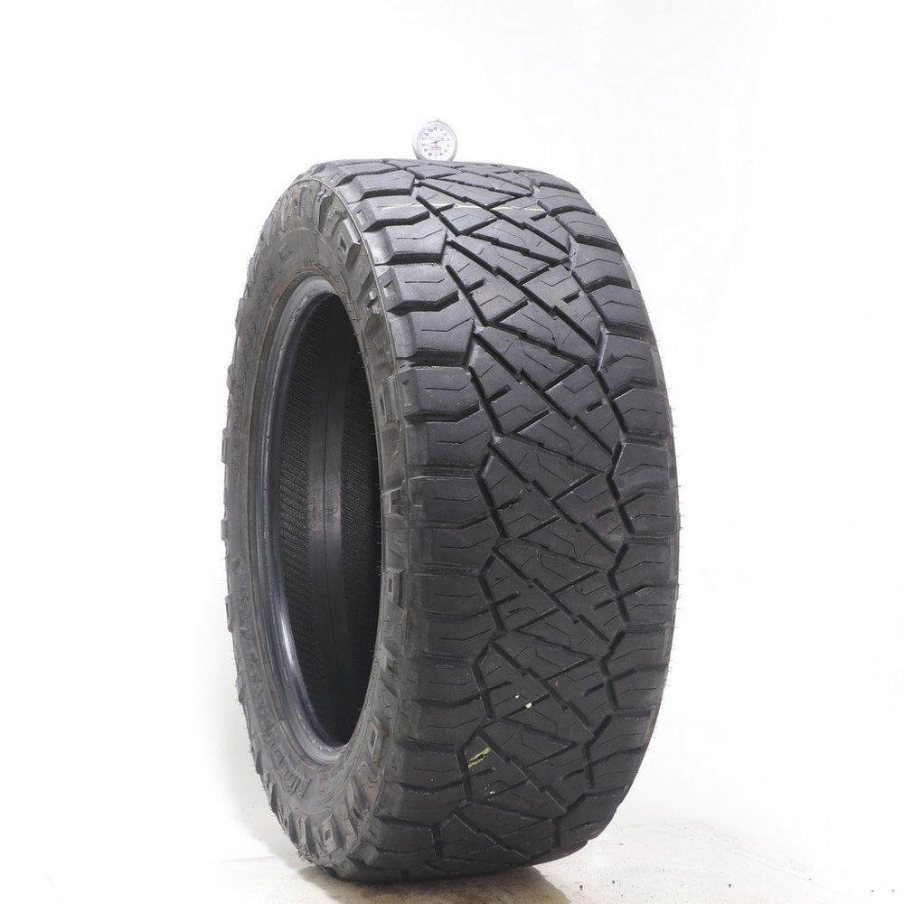 Set of (2) Used LT 285/55R20 Nitto Ridge Grappler 122/119Q E - 9-9.5/32 - Image 4