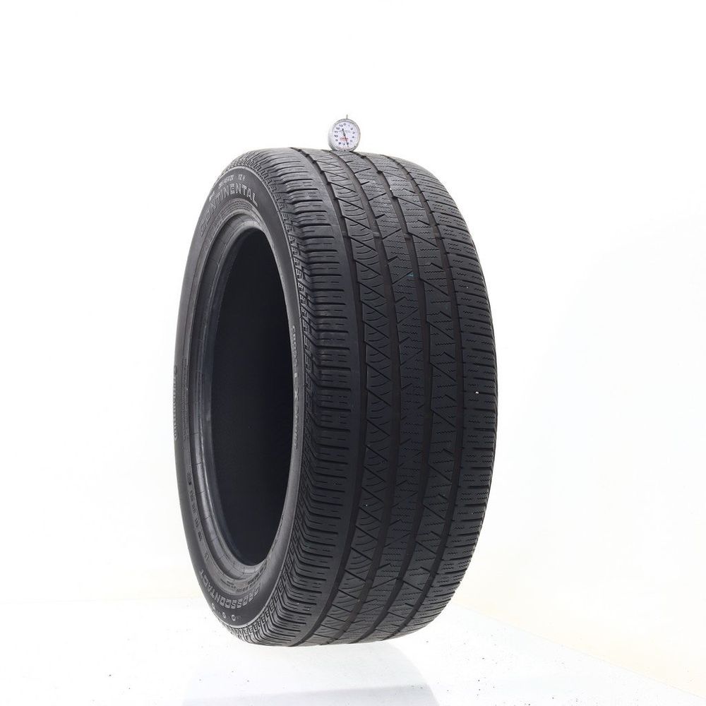 Set of (2) Used 285/45R20 Continental CrossContact LX Sport AO 112H - 6-6.5/32 - Image 1