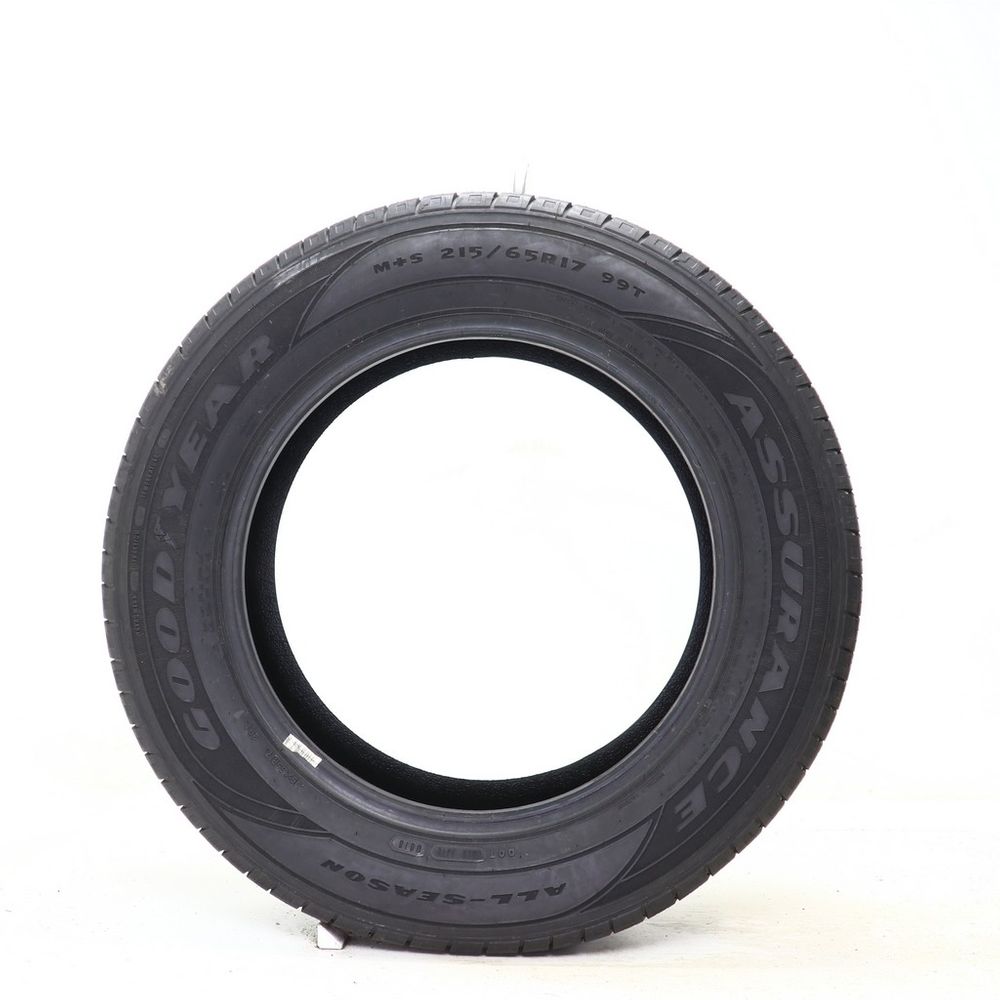 Set of (2) Used 215/65R17 Goodyear Assurance All-Season 99T - 5-5.5/32 - Image 6