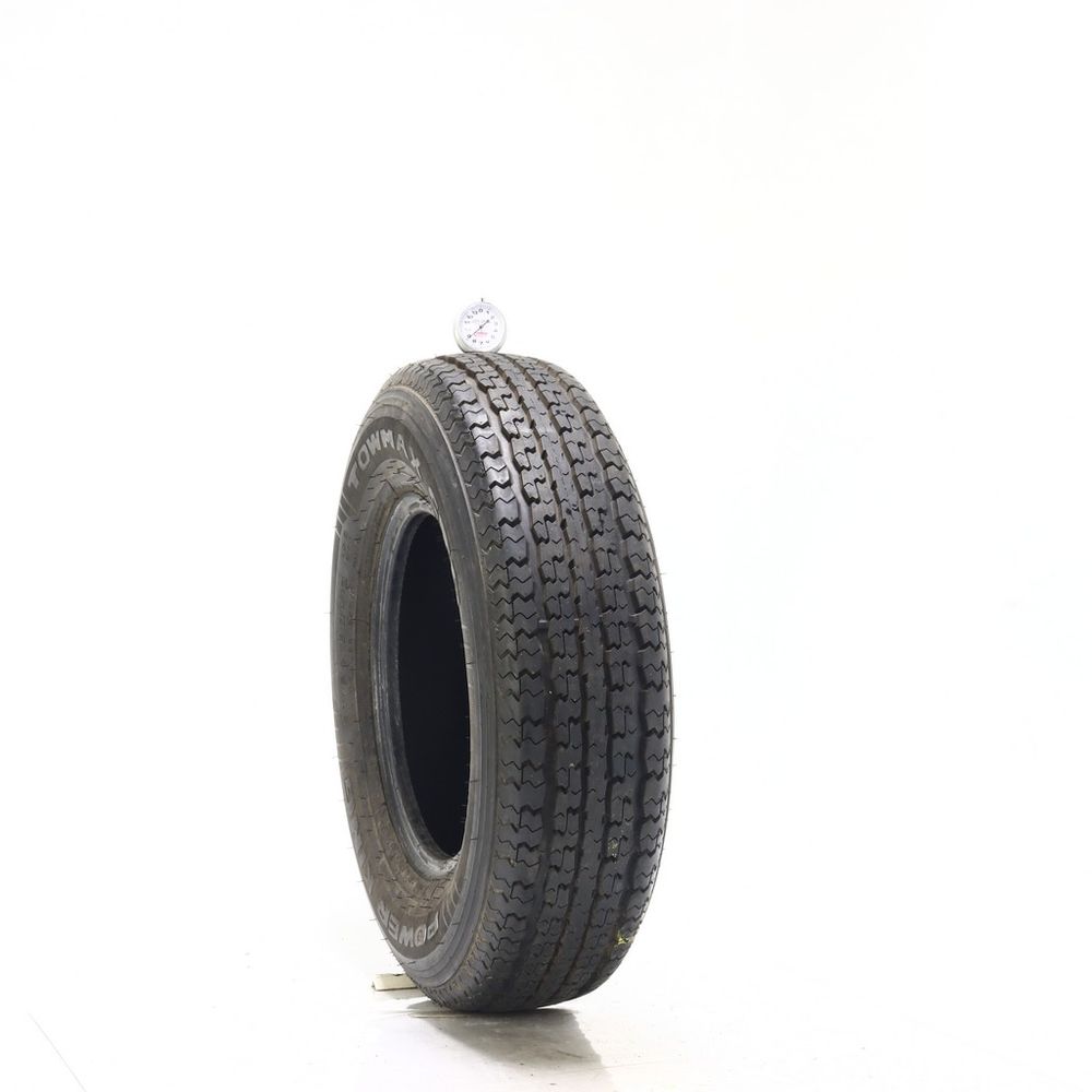 Set of (2) Used ST 185/80R13 Power King Towmax STR 1N/A C - 8.5/32 - Image 1
