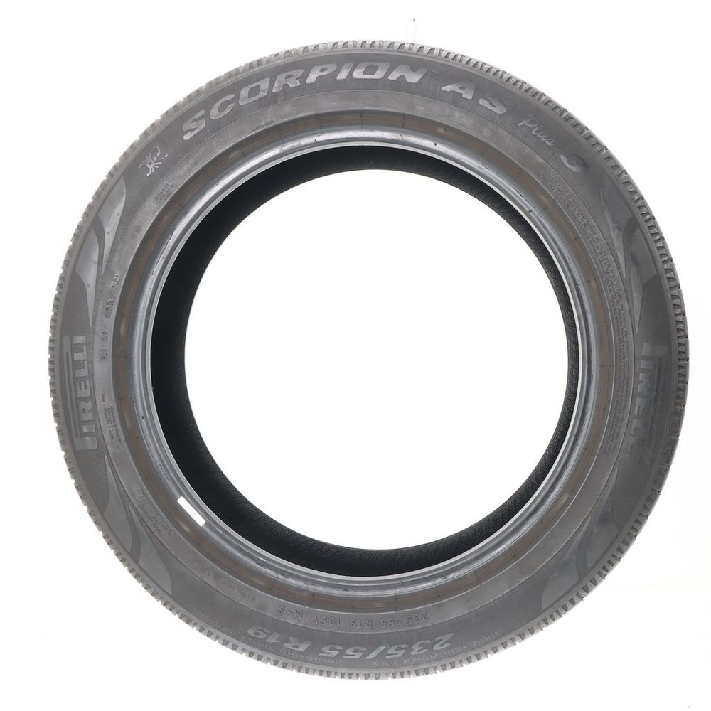 Set of (2) Used 235/55R19 Pirelli Scorpion AS Plus 3 105V - 6.5-8/32 - Image 6