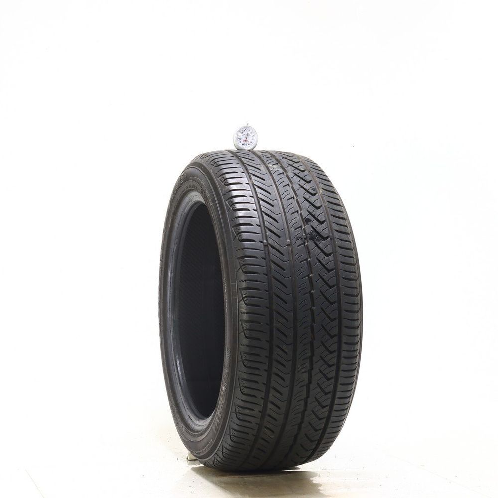 Set of (2) Used 245/45R17 Yokohama Advan Sport A/S Plus 99W - 7.5/32 - Image 1