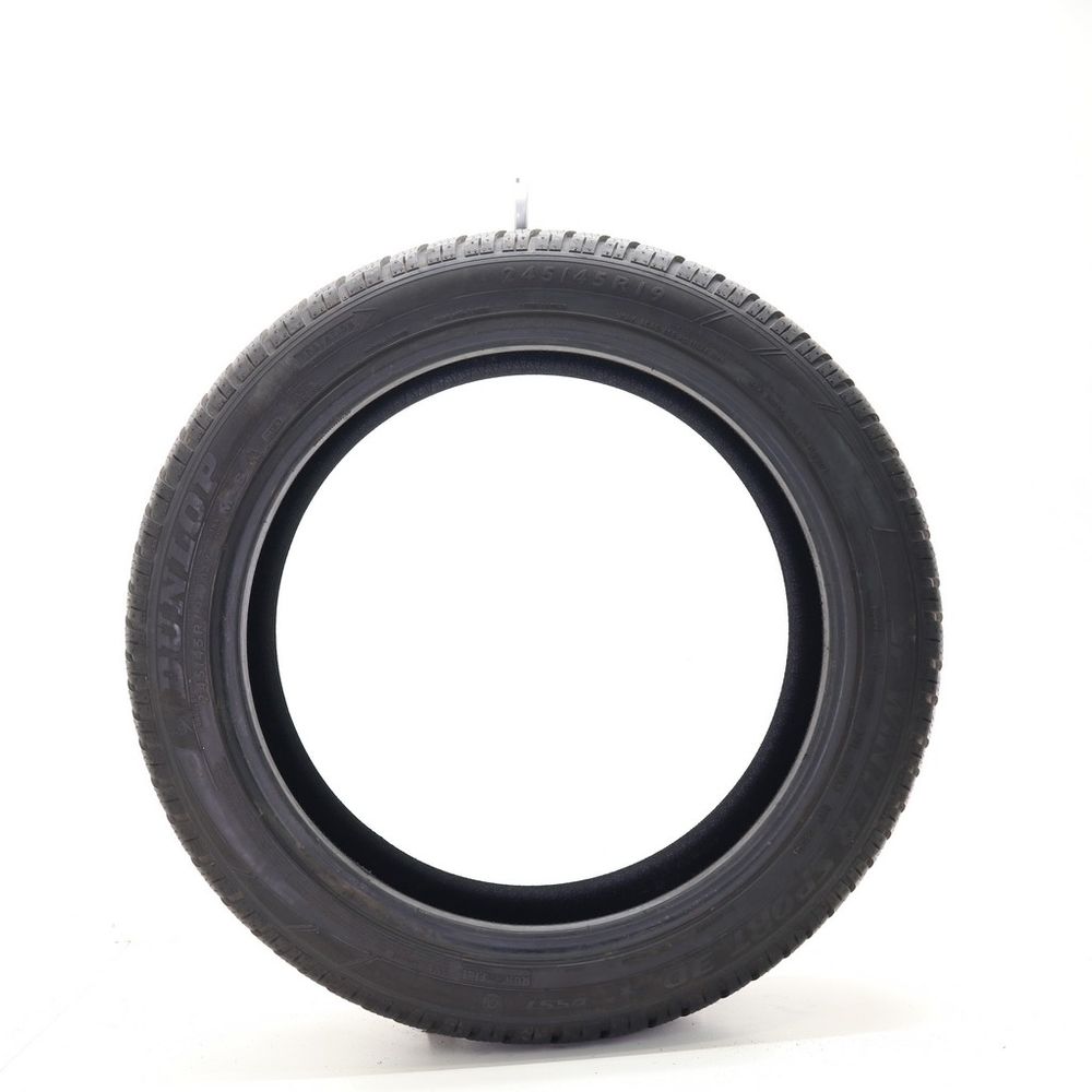Used 245/45R19 Dunlop SP Winter Sport 3D DSST Run Flat 102V - 8.5/32 - Image 3