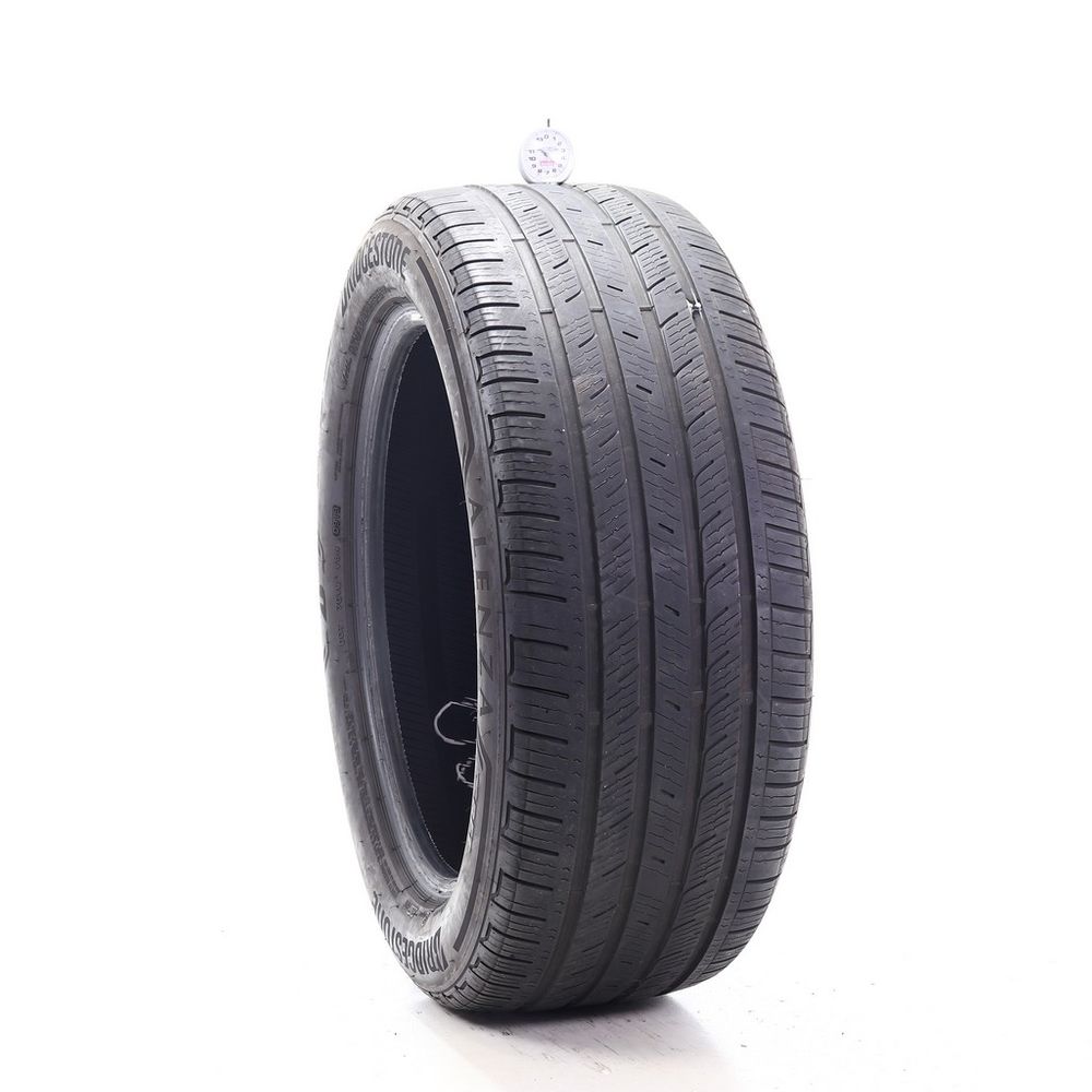 Set of (2) Used 255/50R19 Bridgestone Alenza Sport A/S RFT MOE 107H - 5-6.5/32 - Image 1