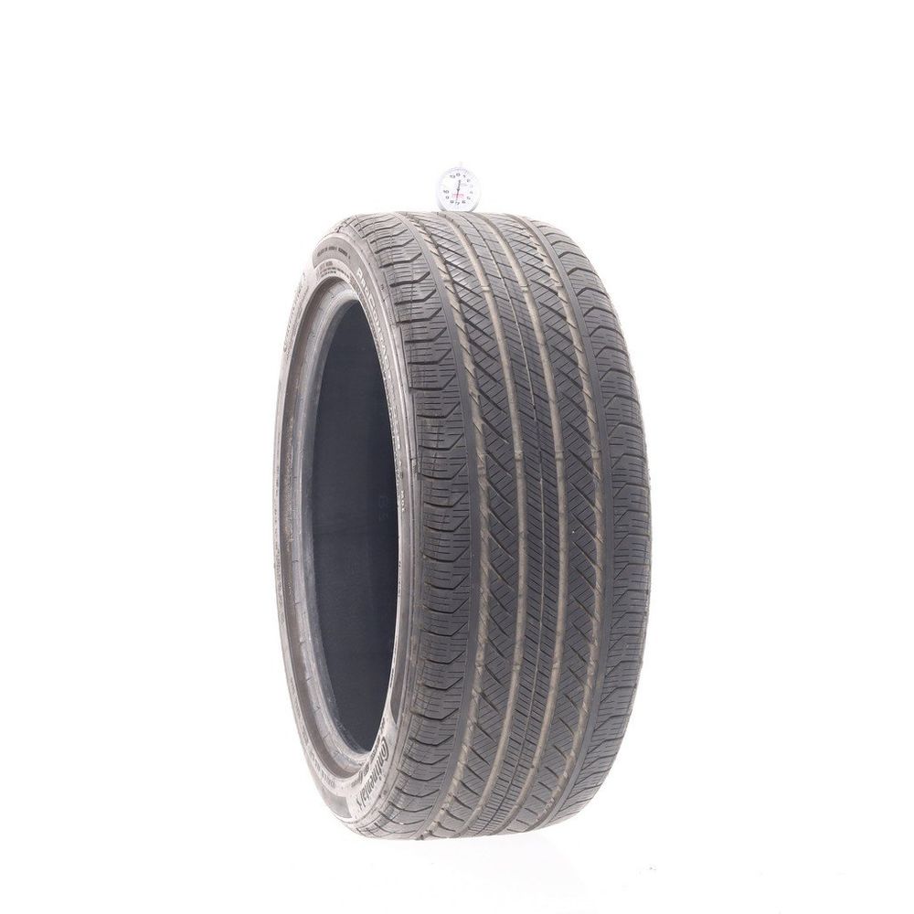 Set of (2) Used 245/40R19 Continental ProContact GX SSR MOE 98H - 7-8.5/32 - Image 1
