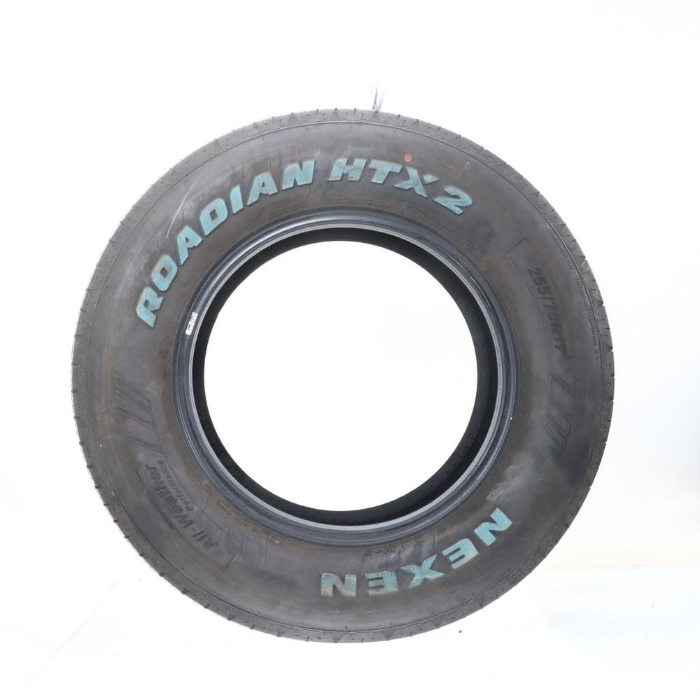 Set of (2) Used 255/70R17 Nexen Roadian HTX 2 RH51 112T - 10-10.5/32 - Image 3