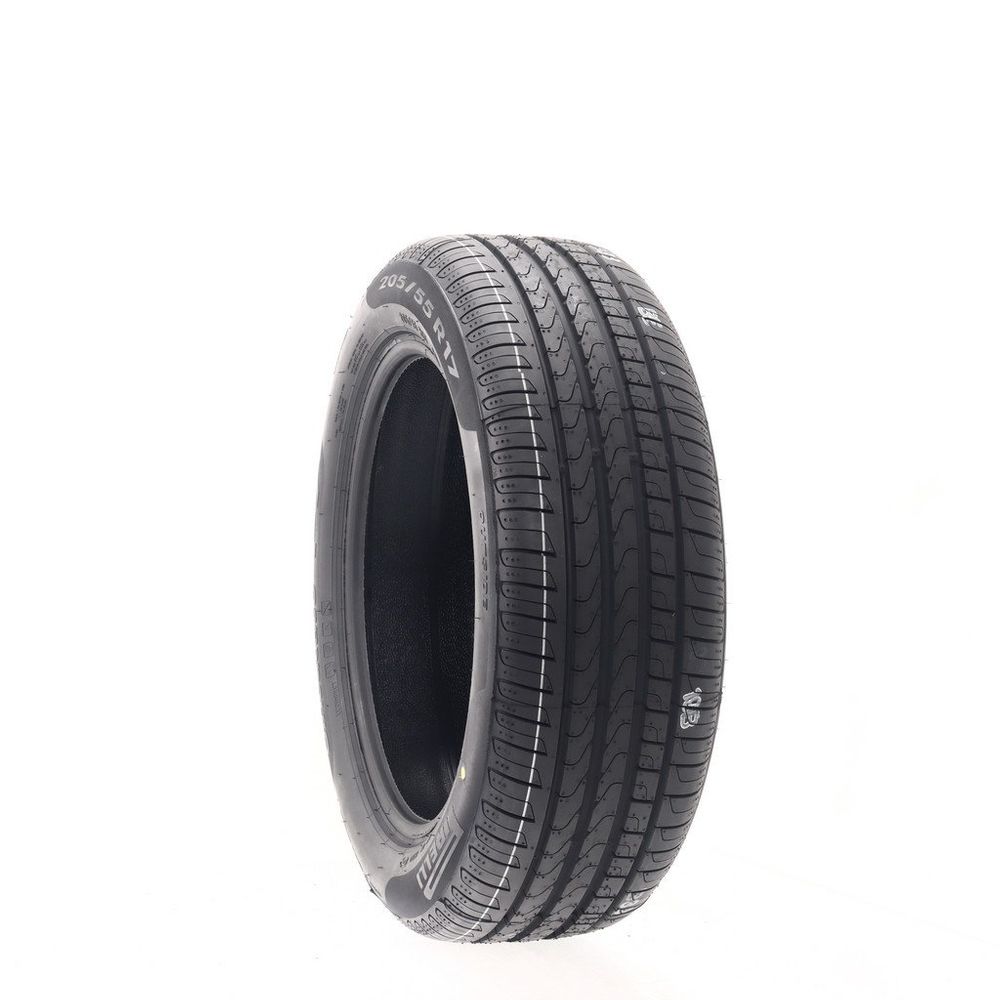 Set of (2) New 205/55R17 Pirelli Cinturato P7 91V - Image 1
