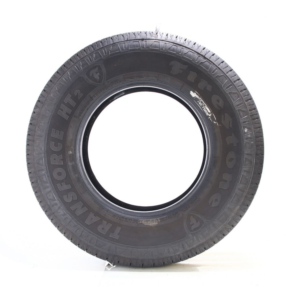 Set of (2) Used LT 245/75R16 Firestone Transforce HT2 120/116R E - 13/32 - Image 3