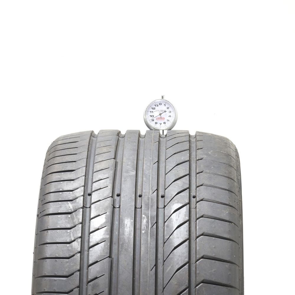 Used 285/35ZR21 Continental ContiSportContact 5P MO 105Y - 9/32 - Image 2