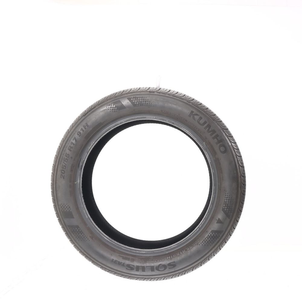 Set of (2) Used 205/55R17 Kumho Solus TA31 91H - 7-7.5/32 - Image 6