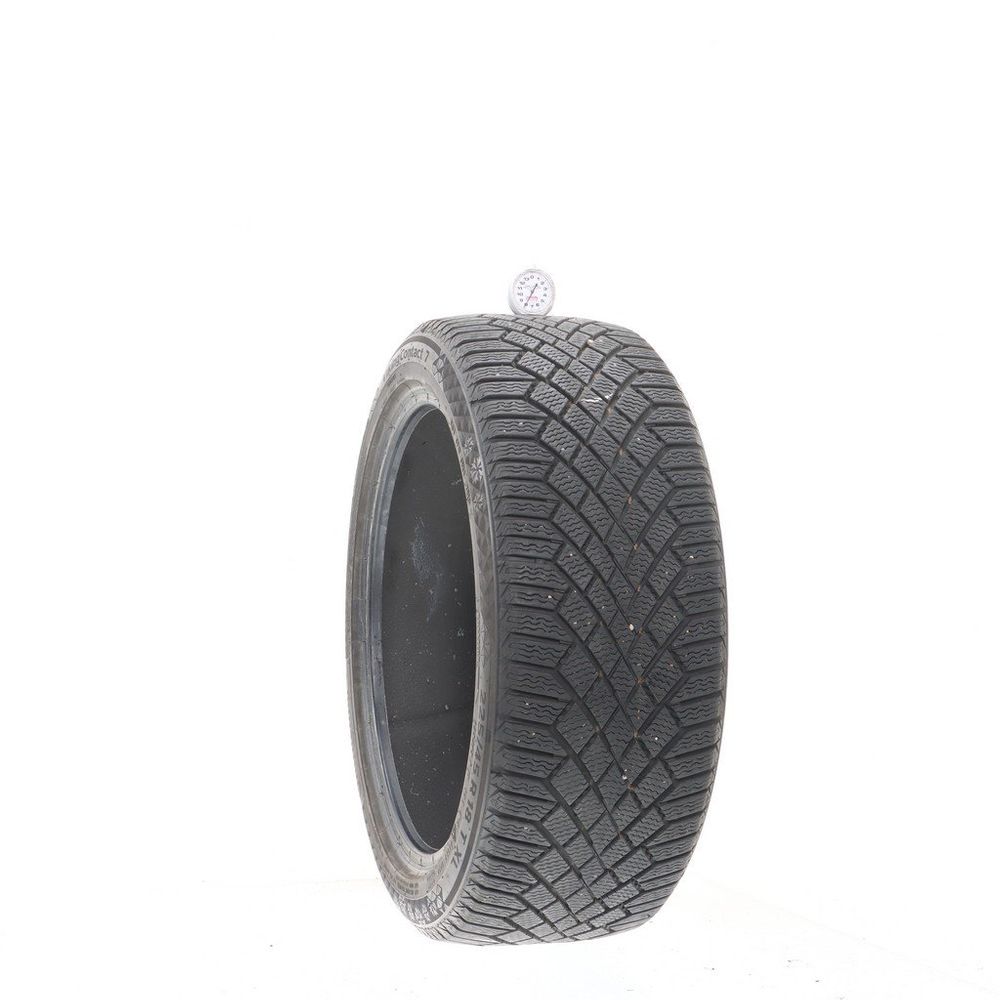 Set of (2) Used 225/45R18 Continental VikingContact 7 95T - 8-8.5/32 - Image 1