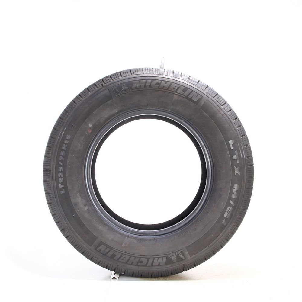 Set of (2) Used LT 225/75R16 Michelin LTX M/S2 115/112R C - 8.5/32 - Image 3