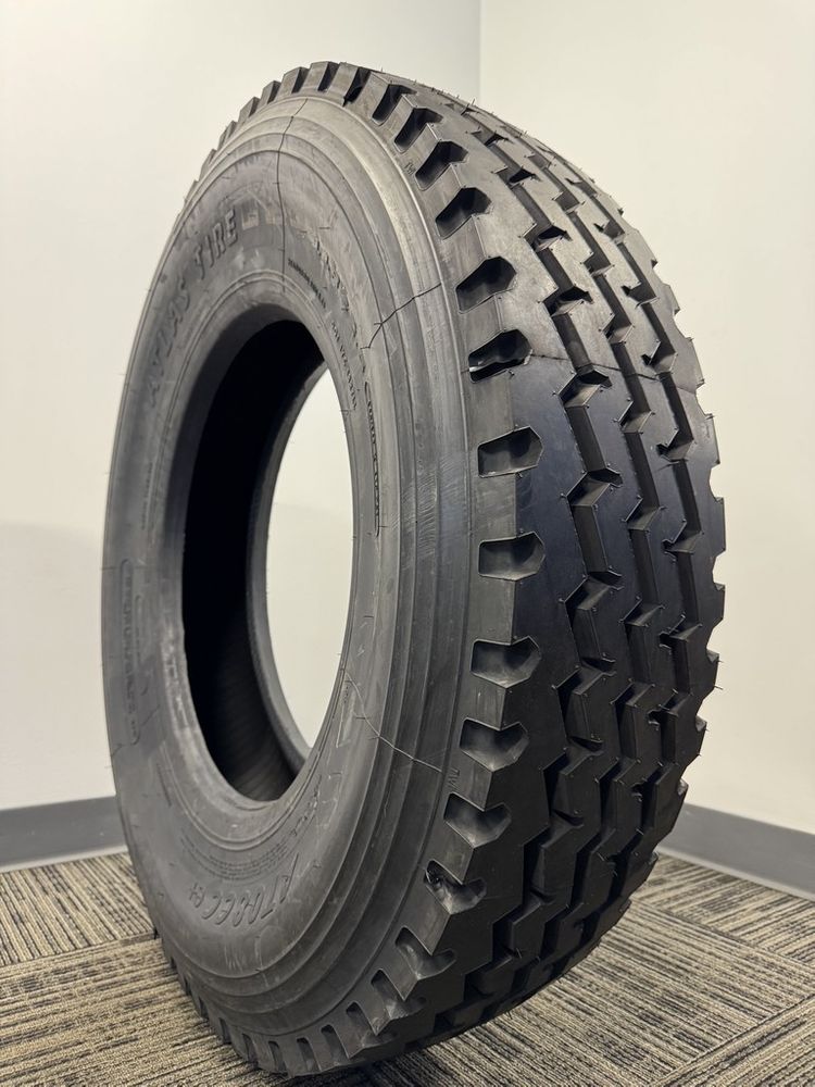 Set of (2) New 11R22.5 Atlas AT08CC e+ 146/143K - Image 1