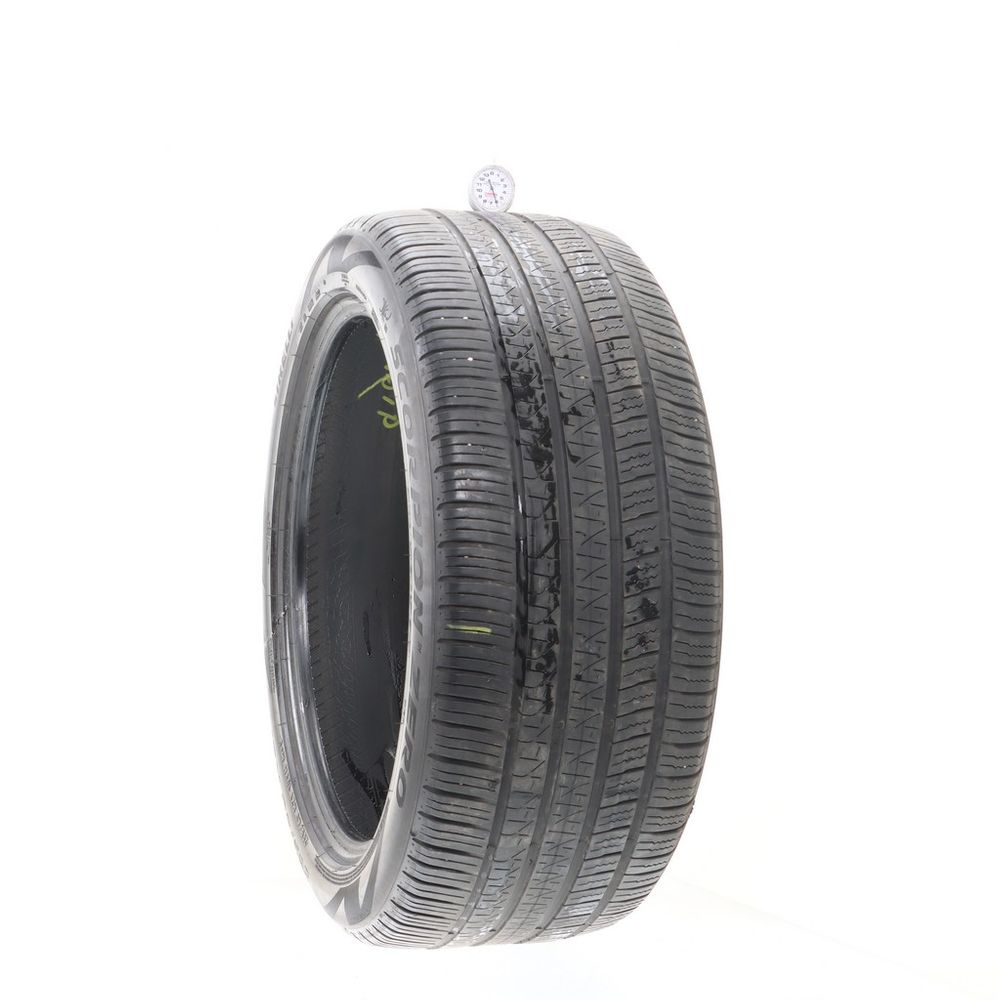 Set of (2) Used 285/40R21 Pirelli Scorpion Zero AO1 109H - 5-6/32 - Image 4