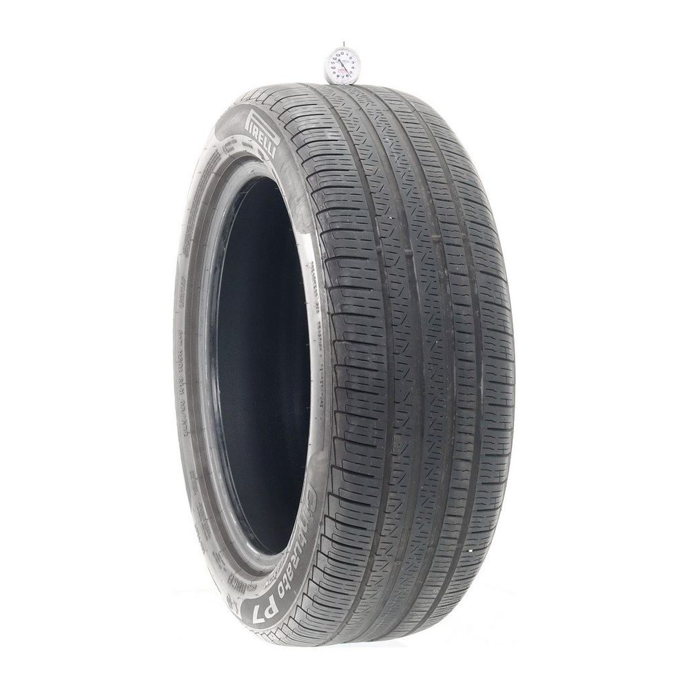 Set of (4) Used 245/50R19 Pirelli Cinturato P7 Run Flat 105H - 5.5/32 - Image 1