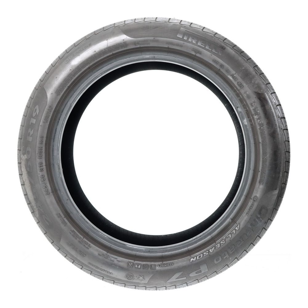 Set of (4) Used 245/50R19 Pirelli Cinturato P7 Run Flat 105H - 5.5/32 - Image 3