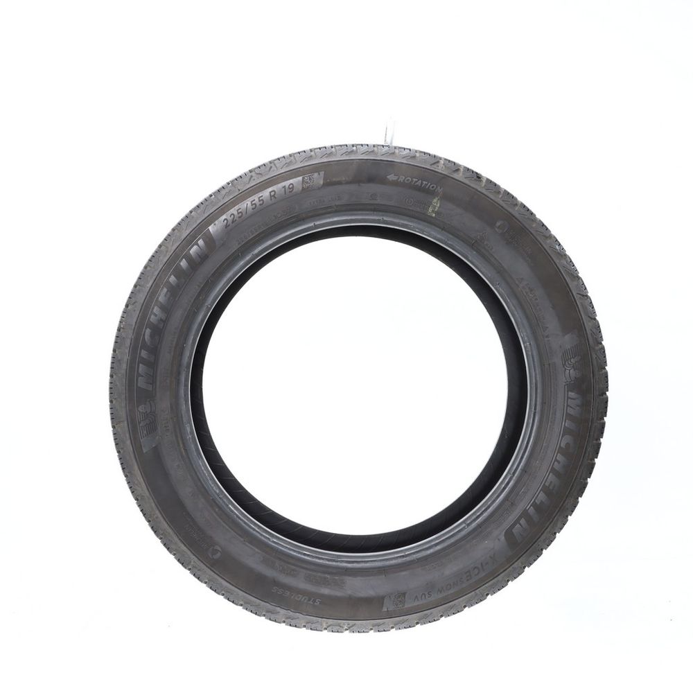 Set of (2) Used 225/55R19 Michelin X-Ice Snow SUV 103T - 8-8.5/32 - Image 6