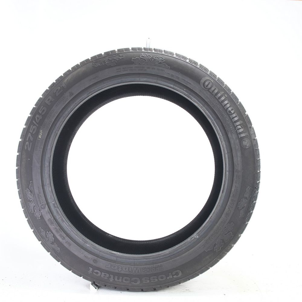 Used 275/45R21 Continental CrossContact Winter 110V - 8/32 - Image 3