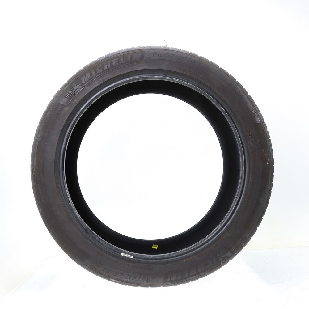 Set of (2) Used 295/40ZR21 Michelin Pilot Sport All Season 4 111Y - 7.5-8.5/32 - Image 3