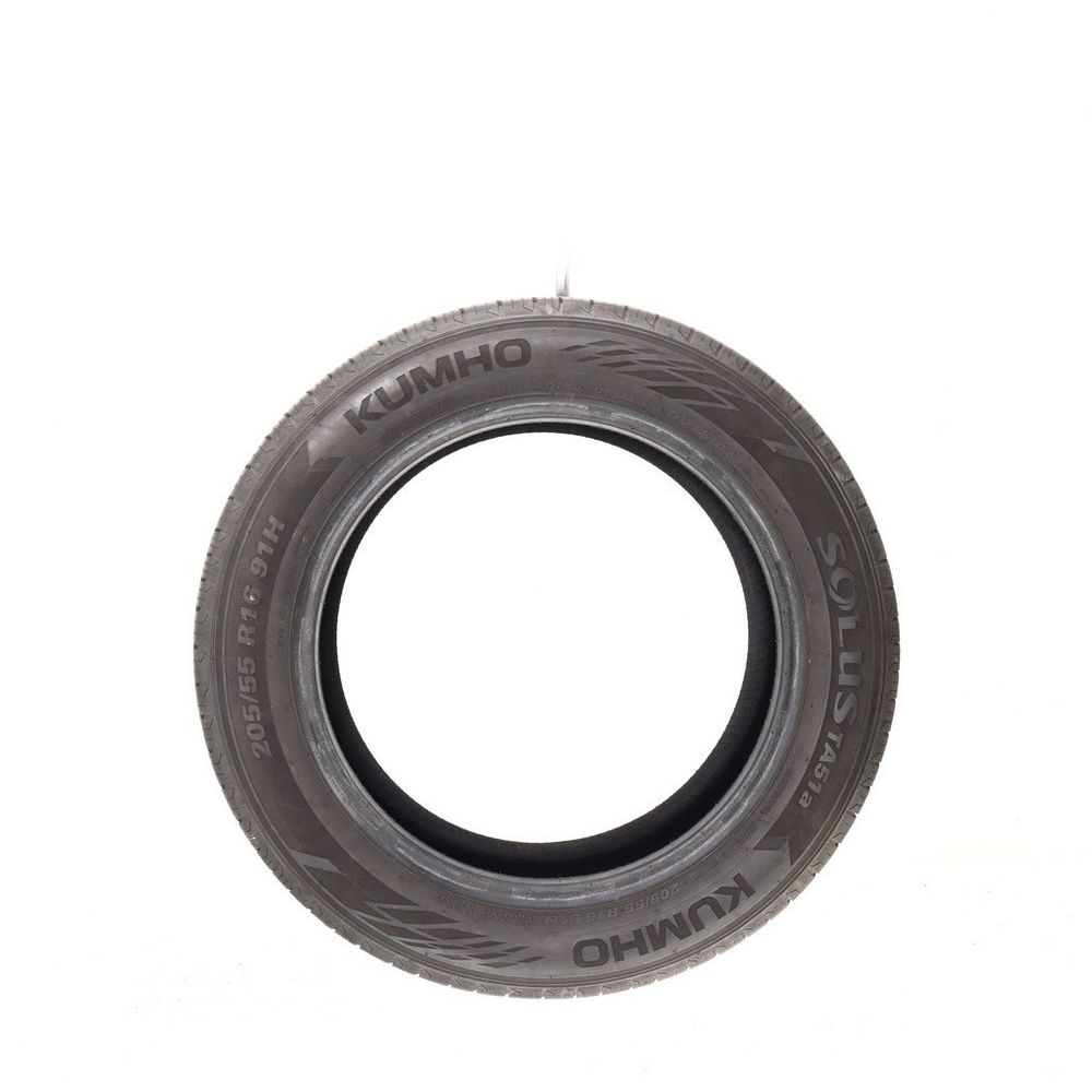 Set of (4) Used 205/55R16 Kumho Solus TA51a 91H - 8-8.5/32 - Image 3