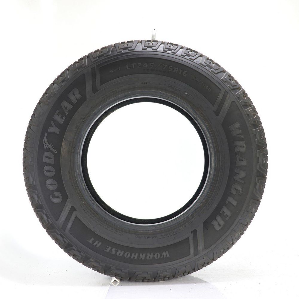 Set of (2) Used LT 245/75R16 Goodyear Wrangler Workhorse HT 120/116R E - 7.5-9/32 - Image 3