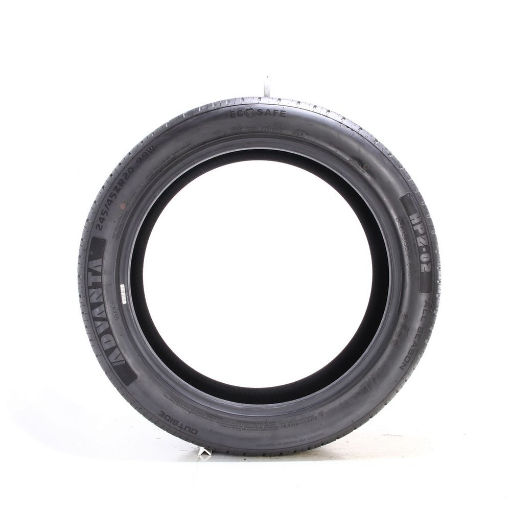 Set of (2) Used 245/45ZR20 Advanta HP Z-02 99W - 7.5-9/32 - Image 3