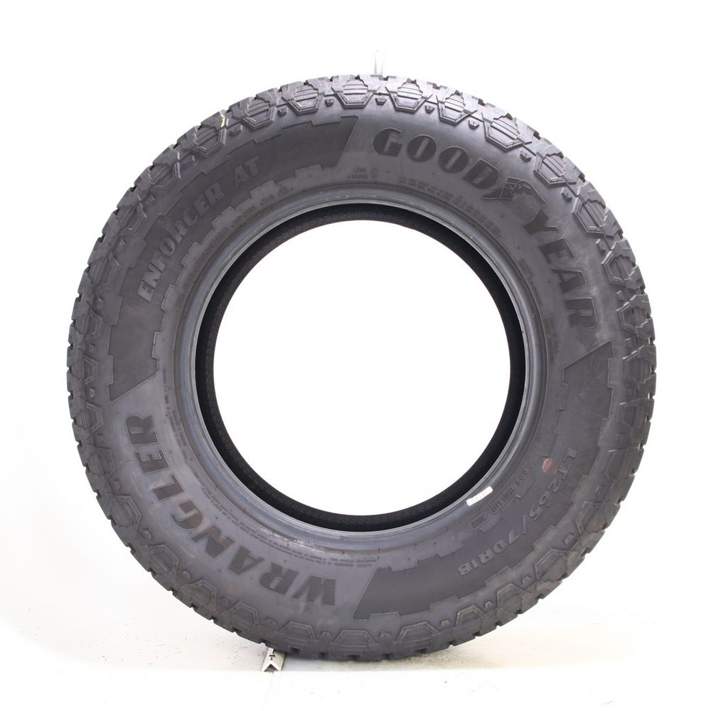 Set of (2) Used LT 265/70R18 Goodyear Wrangler Enforcer AT 113/110H C - 10.5-11/32 - Image 6