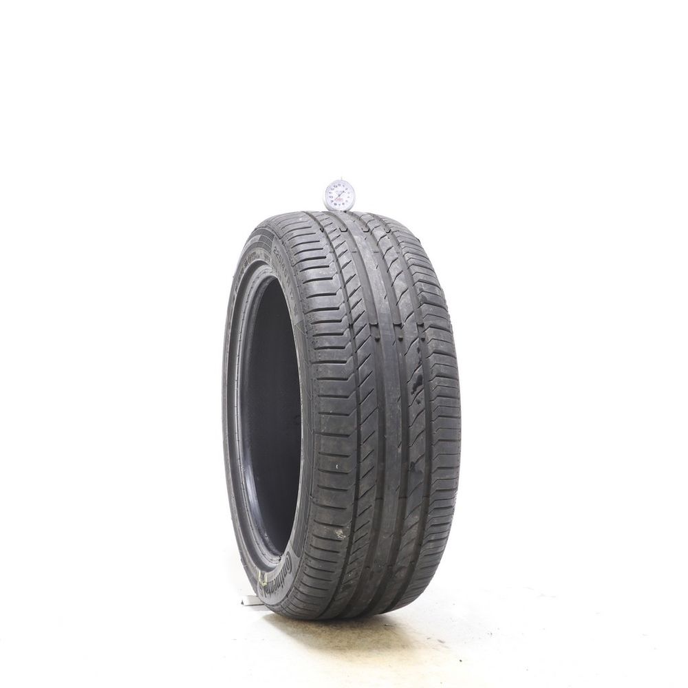 Used 225/45R17 Continental ContiSportContact 5 MO 91W - 8.5/32 - Image 1