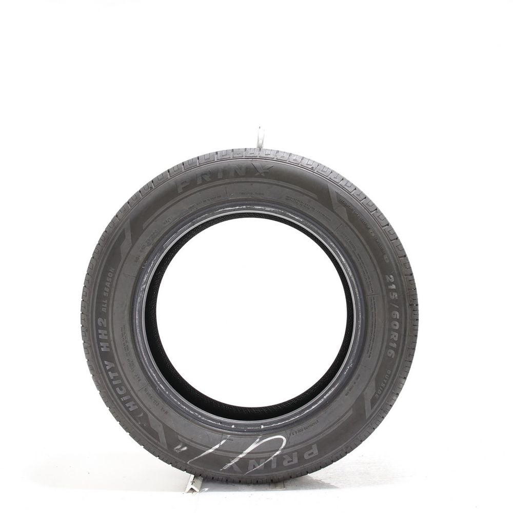 Set of (2) Used 215/60R16 Prinx HiCity HH2 95V - 7-8.5/32 - Image 6