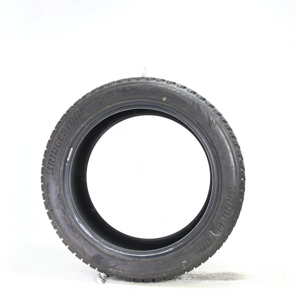 Set of (2) Used 225/50R18 Bridgestone Blizzak WS90 Studless 95T - 7.5-8.5/32 - Image 3