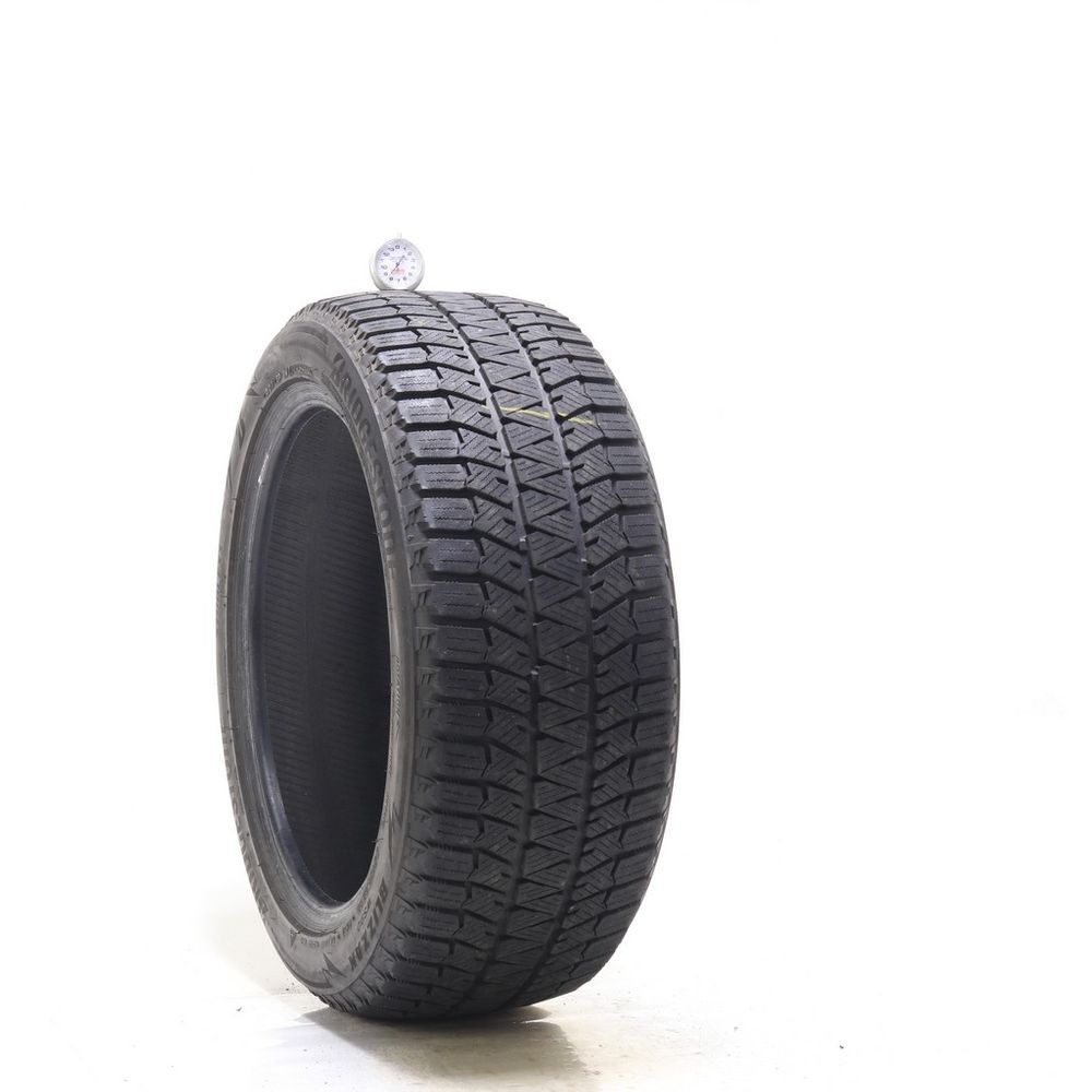 Set of (2) Used 225/50R18 Bridgestone Blizzak WS90 Studless 95T - 7.5-8.5/32 - Image 4