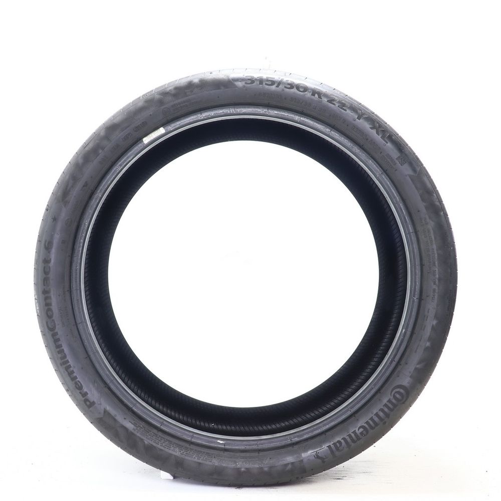 Set of (4) Used 315/30R22 Continental PremiumContact 6 107Y - 4.5-5/32 - Image 6