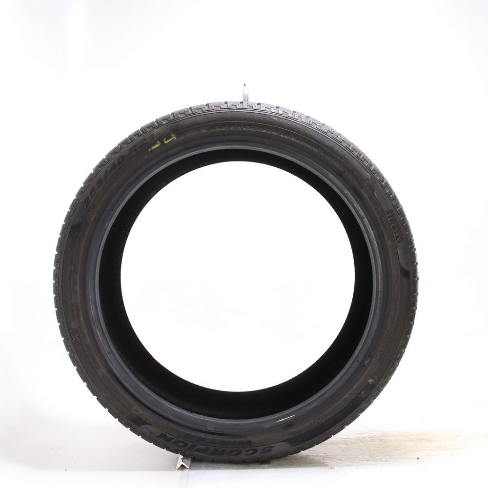Set of (2) Used 255/40R21 Pirelli Scorpion Winter 102V - 7.5/32 - Image 3