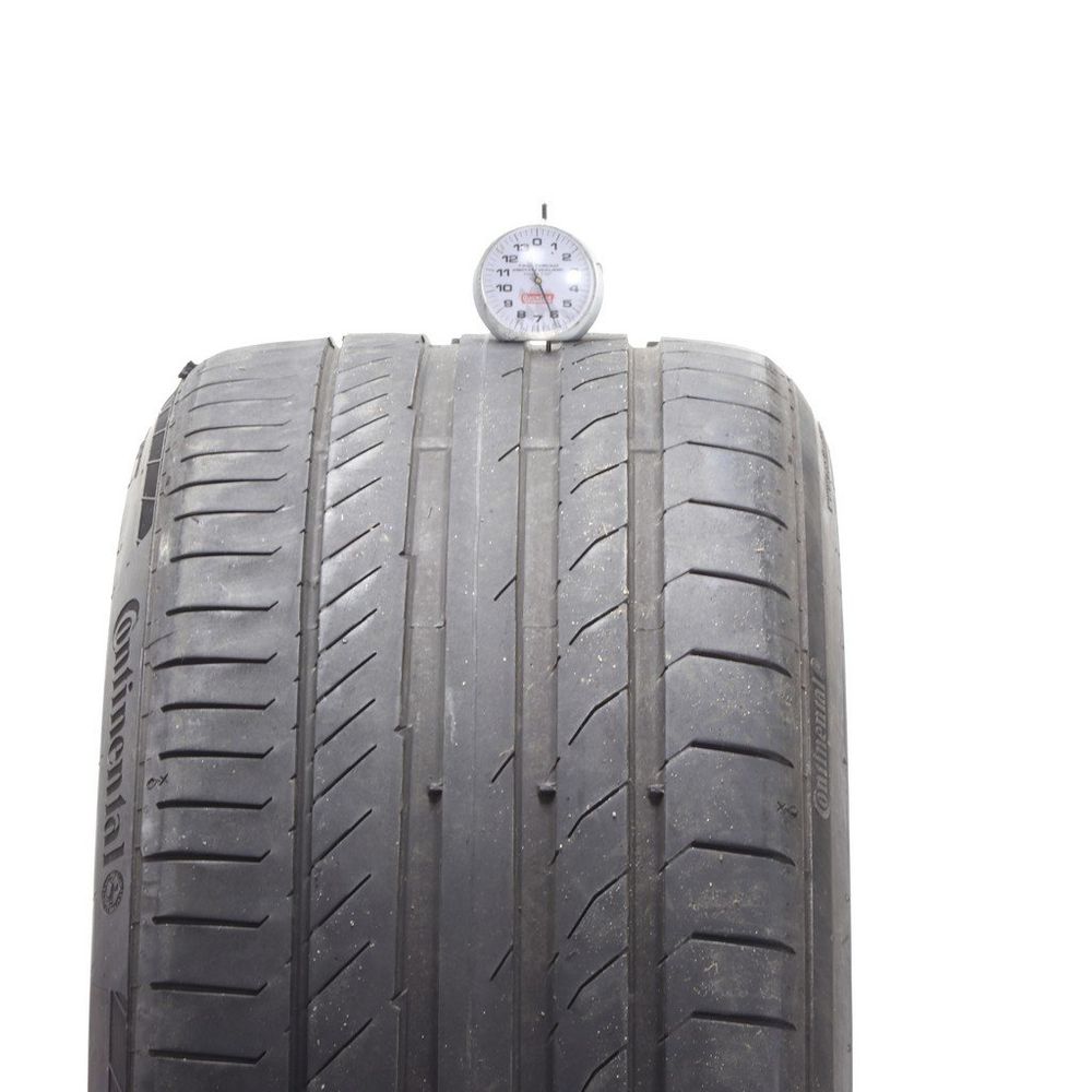 Set of (4) Used 265/30R20 Continental ContiSportContact 5P R01 ContiSilent 94Y - 6-7.5/32 - Image 2
