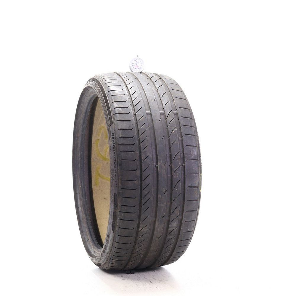 Set of (4) Used 265/30R20 Continental ContiSportContact 5P R01 ContiSilent 94Y - 6-7.5/32 - Image 4