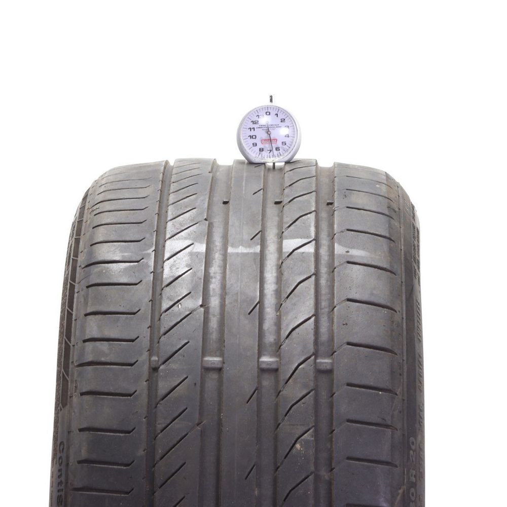 Set of (4) Used 265/30R20 Continental ContiSportContact 5P R01 ContiSilent 94Y - 6-7.5/32 - Image 5