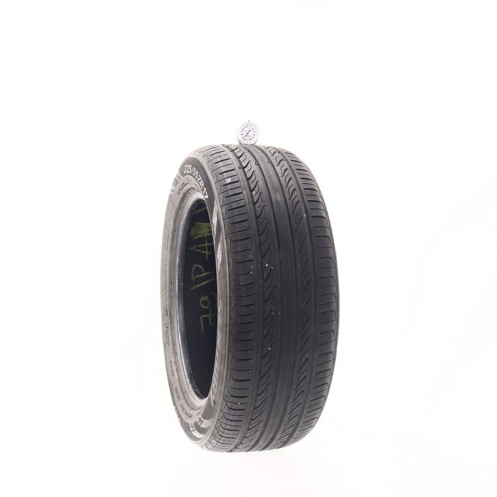 Set of (2) Used 225/55ZR17 Sentury UHP 101W - 7-8.5/32 - Image 4