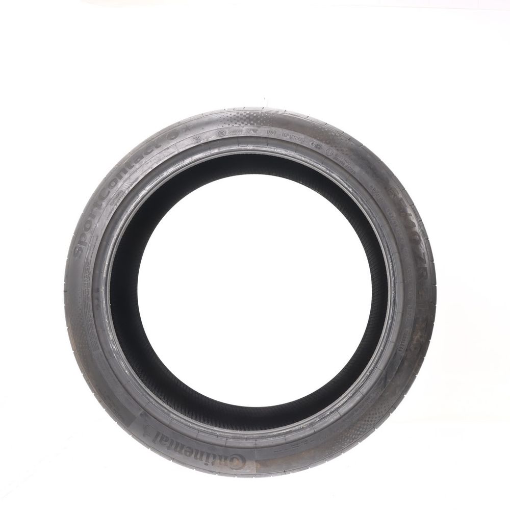 Set of (2) Used 265/40ZR21 Continental SportContact 6 105Y - 6.5/32 - Image 3