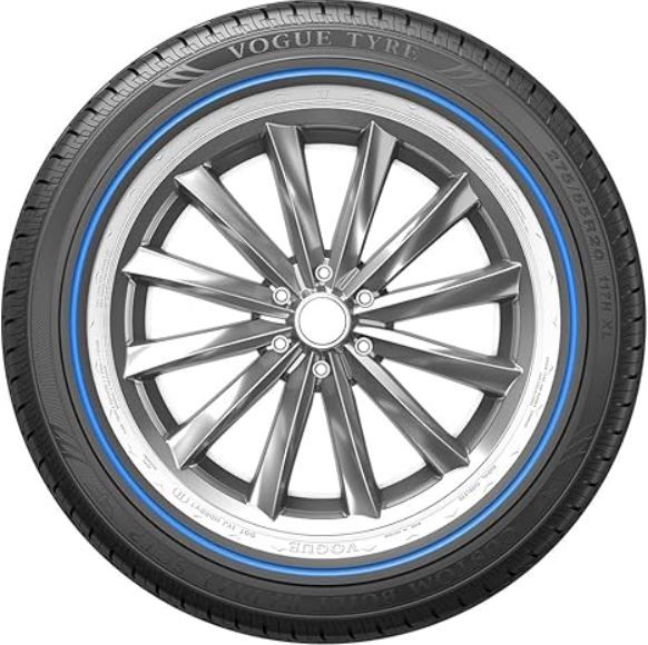 Set of (4) New P 305/35R24 Vogue Custom Built Radial SCT2 Blue Stripe 112H - Image 2
