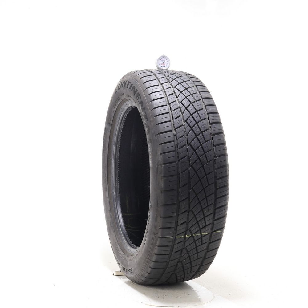 Set of (2) Used 235/55ZR19 Continental ExtremeContact DWS06 Plus 105W - 8.5-9.5/32 - Image 1