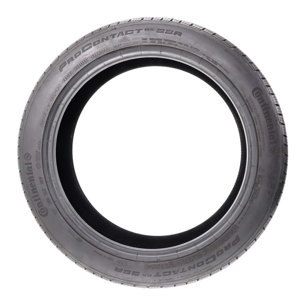 Set of (2) Used 235/45R19 Continental ProContact GX SSR MOE 95H - 7-8.5/32 - Image 6