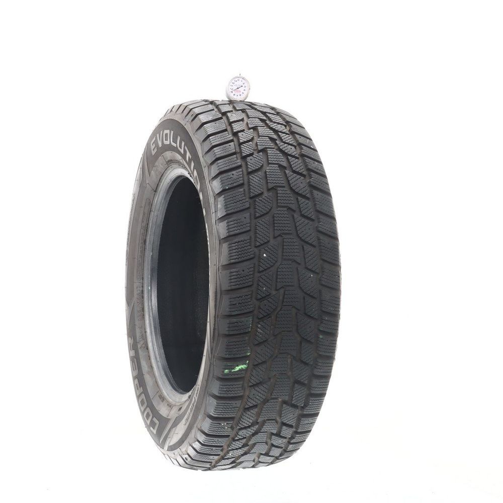 Set of (2) Used 235/65R17 Cooper Evolution Winter 104T - 9/32 - Image 1