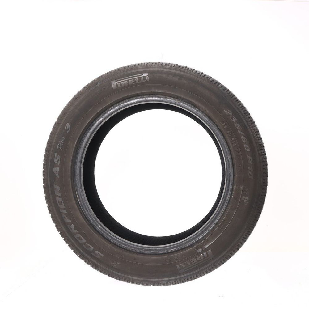 Set of (2) Used 235/60R18 Pirelli Scorpion AS Plus 3 107V - 7.5/32 - Image 3