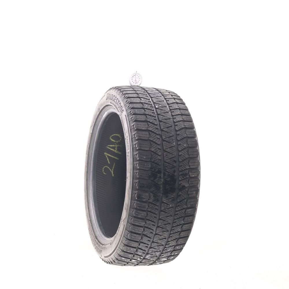 Used 245/45R18 Bridgestone Blizzak WS90 Studless 100H - 6.5/32 - Image 1