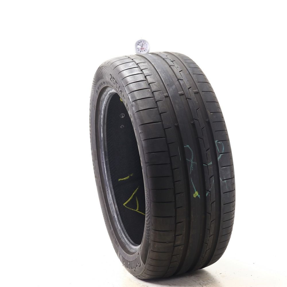 Used 255/45R19 Continental SportContact 6 AO 104Y - 8/32 - Image 1