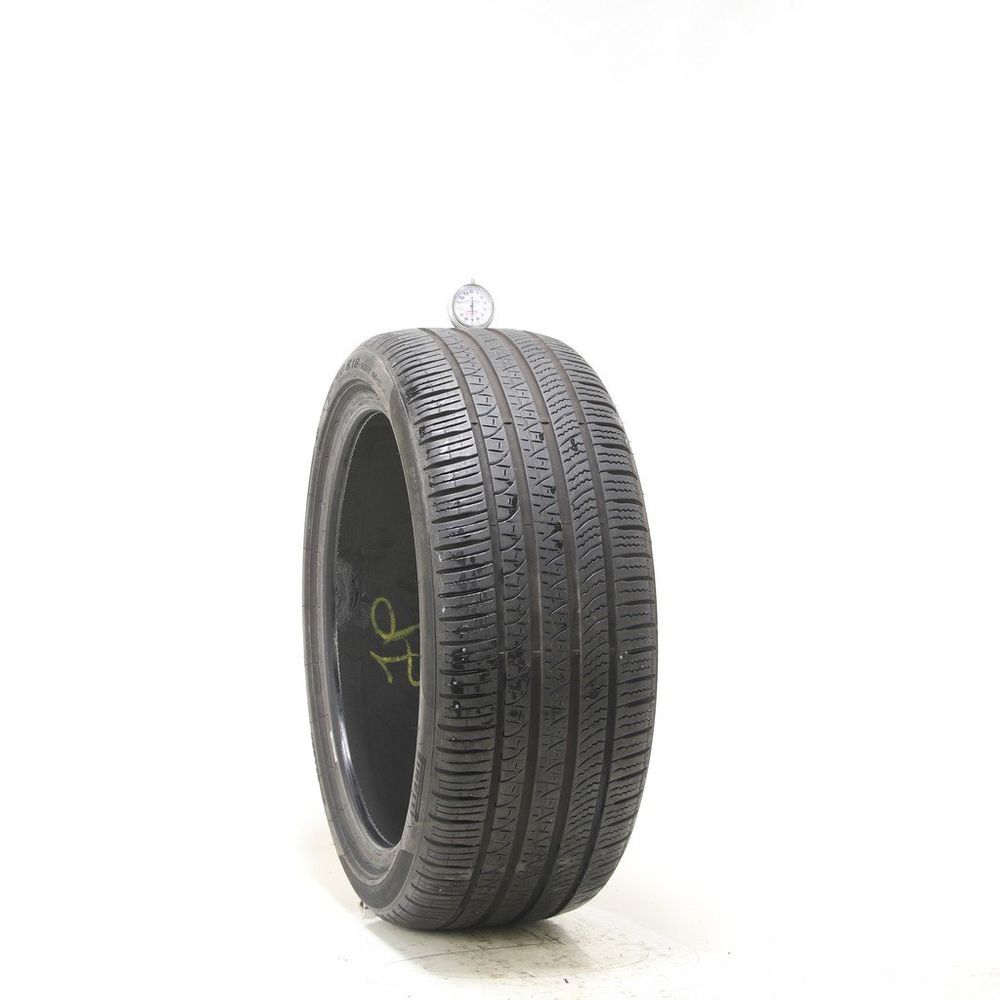 Set of (2) Used 225/40R18 Pirelli P Zero AO 92H - 7/32 - Image 1